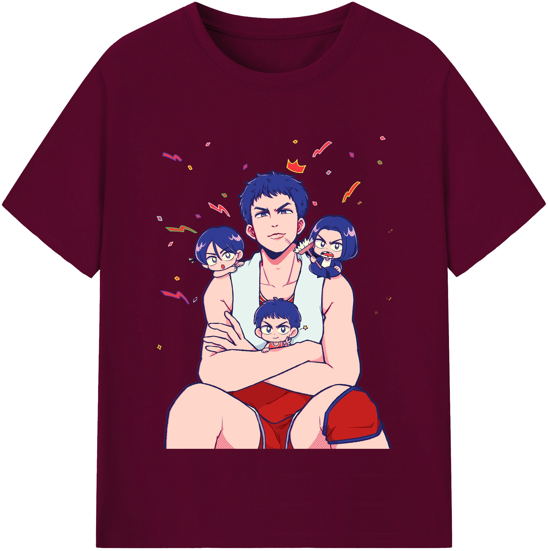 （画像用） SLAM DUNK／スラムダンク レディースカジュアルプリントTシャツ（綿100％）